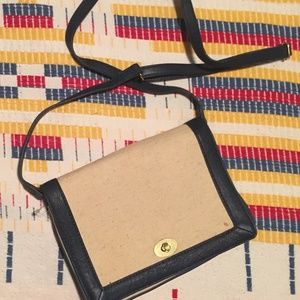 NWT JCrew canvas cross-body purse